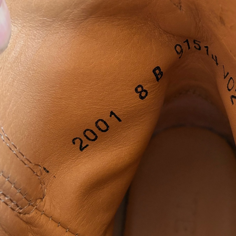 Tecovas The Lucy Cowgirl Water Resistant Suede Boots Desert Rose Size 8 - Picture 5 of 16